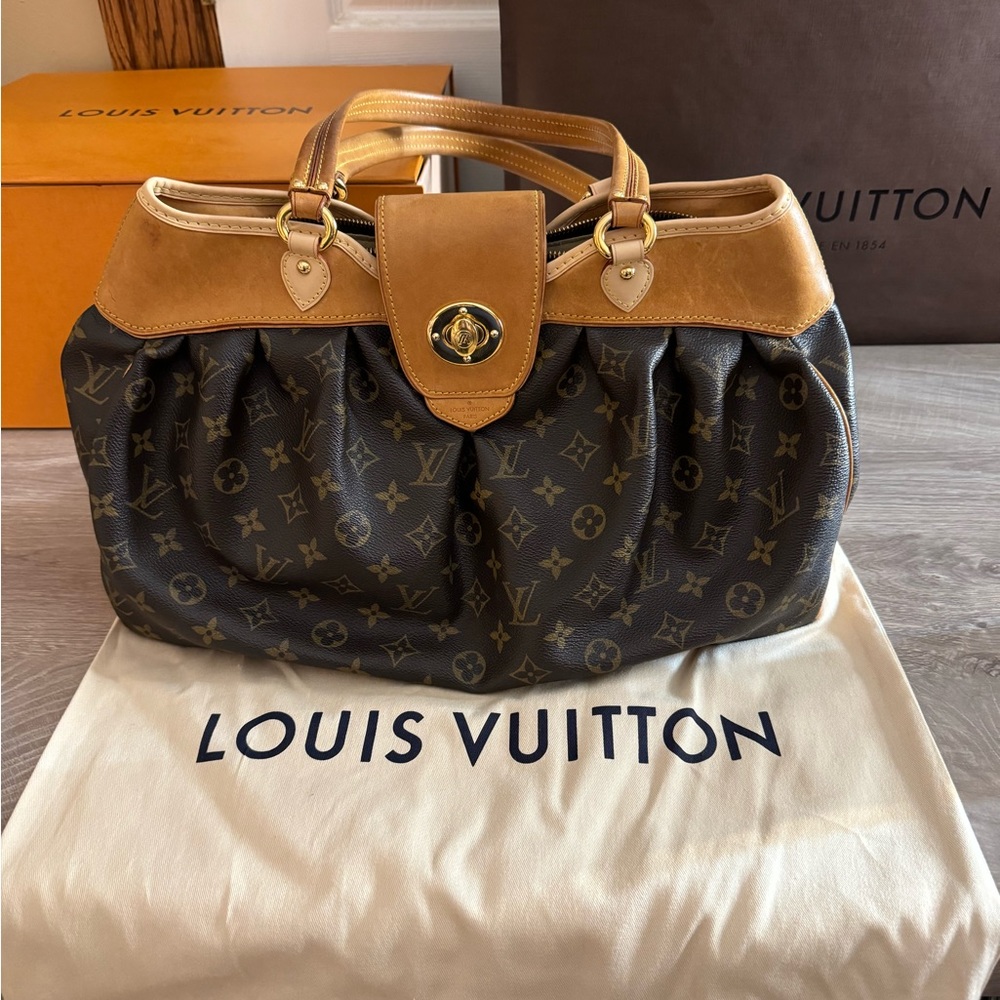 🔥LOUIS VUITTON BOETIE GM MNG, EXCELLENT CNDT, AUTHENTIC
